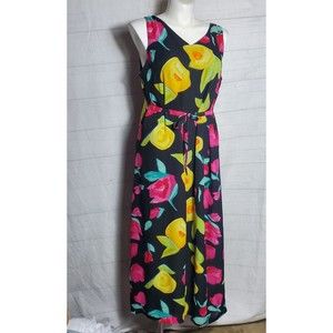 Gabrielle Floral Sleeveless Maxi Dress Size 20